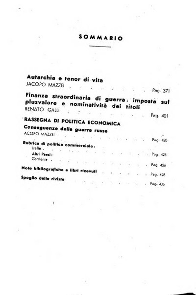 Economia rassegna mensile di politica economica