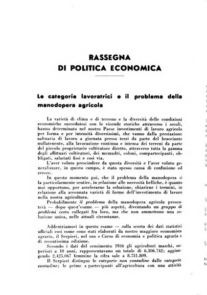 Economia rassegna mensile di politica economica