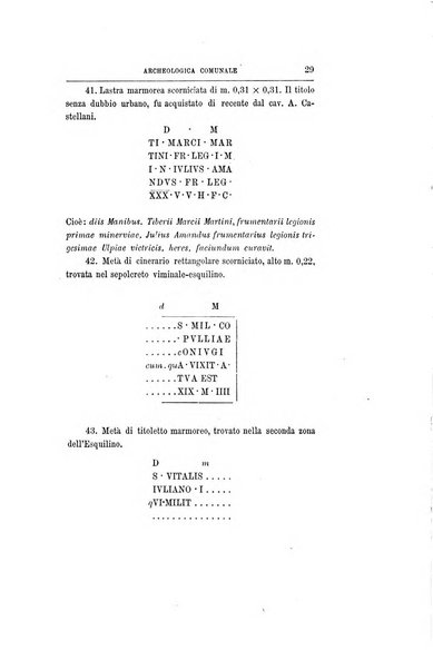 Bullettino della Commissione archeologica comunale di Roma