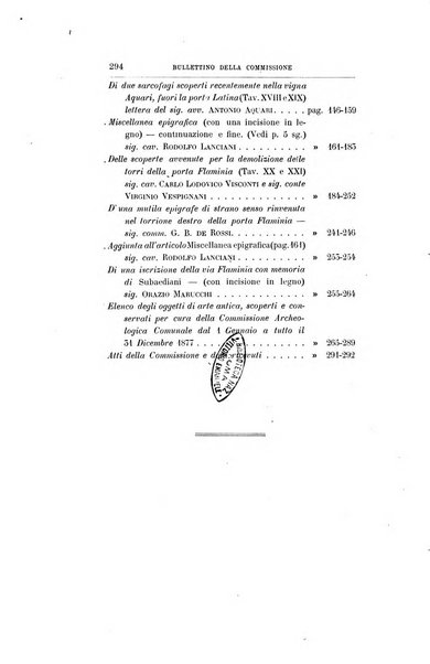 Bullettino della Commissione archeologica comunale di Roma