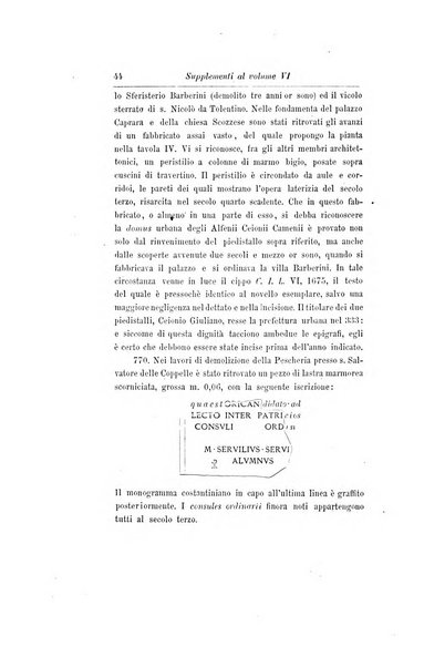 Bullettino della Commissione archeologica comunale di Roma