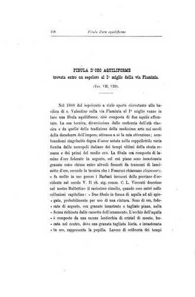 Bullettino della Commissione archeologica comunale di Roma