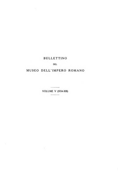 Bullettino della Commissione archeologica comunale di Roma