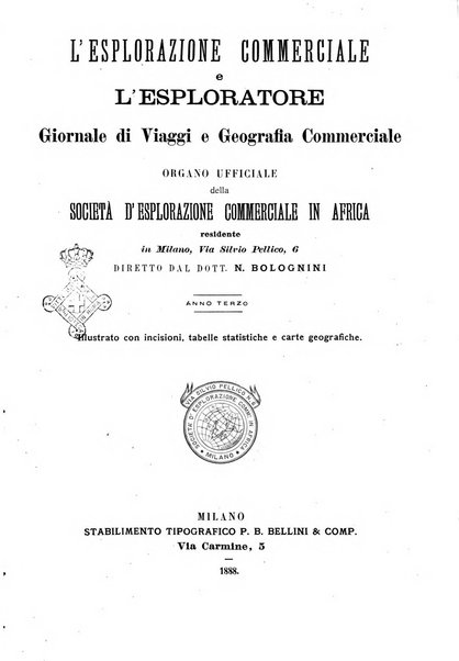 L'esplorazione commerciale e l'esploratore viaggi e geografia commerciale