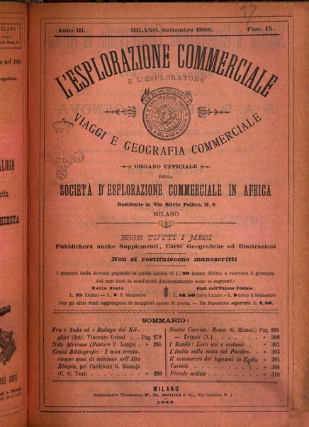 L'esplorazione commerciale e l'esploratore viaggi e geografia commerciale