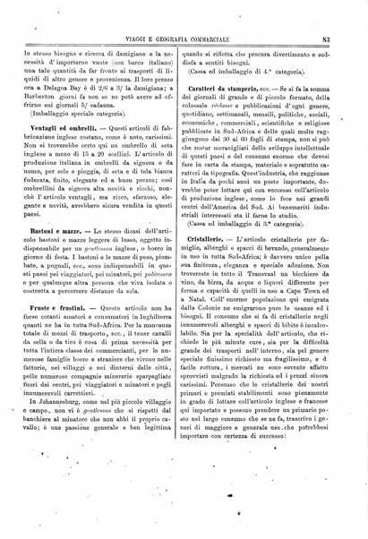 L'esplorazione commerciale e l'esploratore viaggi e geografia commerciale