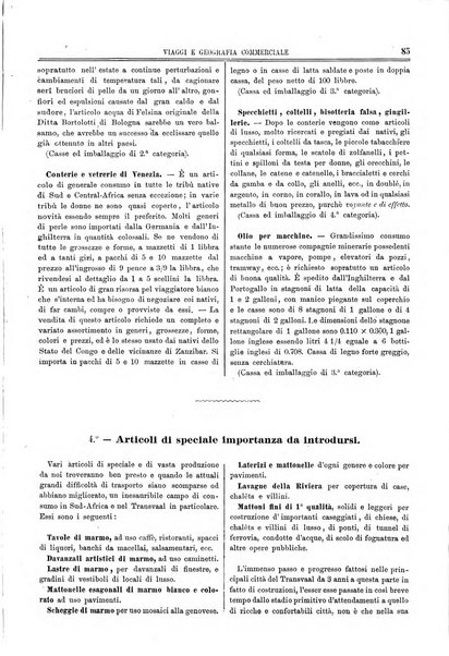 L'esplorazione commerciale e l'esploratore viaggi e geografia commerciale