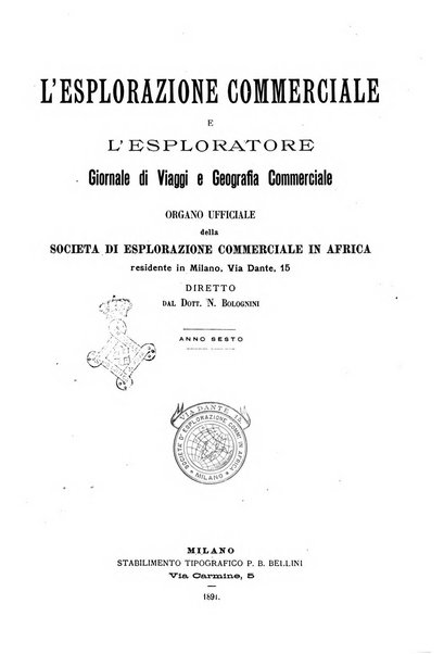 L'esplorazione commerciale e l'esploratore viaggi e geografia commerciale