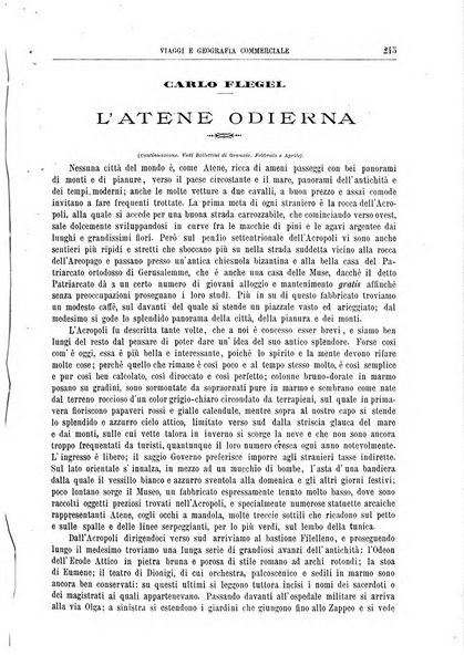 L'esplorazione commerciale e l'esploratore viaggi e geografia commerciale