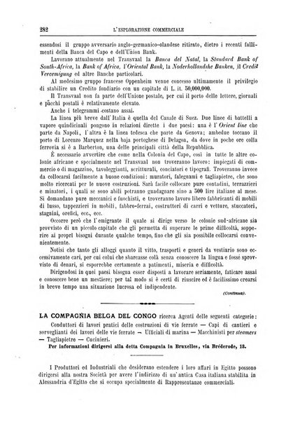 L'esplorazione commerciale e l'esploratore viaggi e geografia commerciale