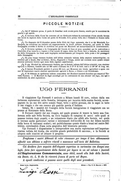 L'esplorazione commerciale e l'esploratore viaggi e geografia commerciale