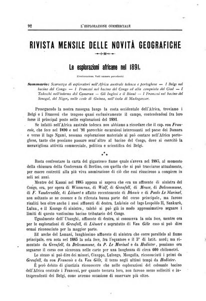 L'esplorazione commerciale e l'esploratore viaggi e geografia commerciale