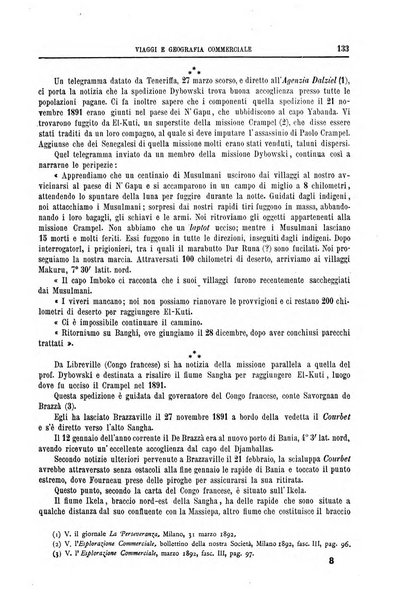 L'esplorazione commerciale e l'esploratore viaggi e geografia commerciale