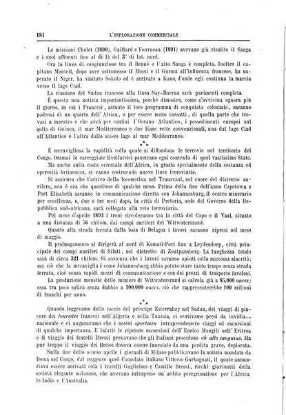 L'esplorazione commerciale e l'esploratore viaggi e geografia commerciale