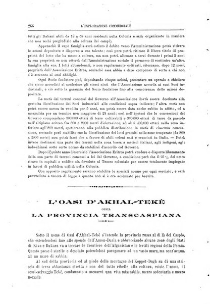 L'esplorazione commerciale e l'esploratore viaggi e geografia commerciale