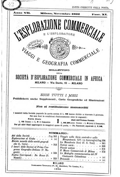 L'esplorazione commerciale e l'esploratore viaggi e geografia commerciale