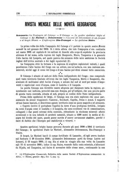 L'esplorazione commerciale e l'esploratore viaggi e geografia commerciale