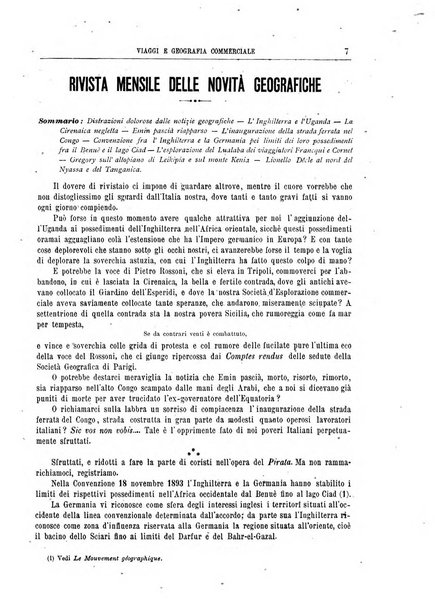 L'esplorazione commerciale e l'esploratore viaggi e geografia commerciale