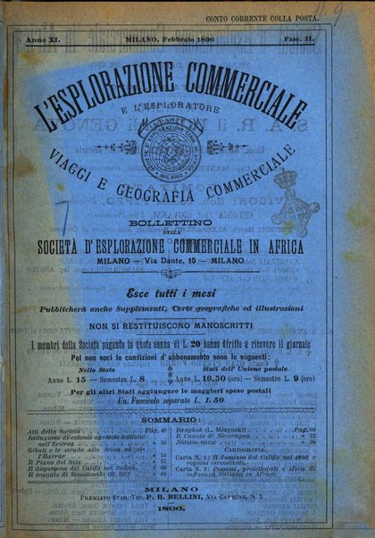 L'esplorazione commerciale e l'esploratore viaggi e geografia commerciale