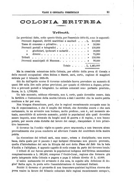 L'esplorazione commerciale e l'esploratore viaggi e geografia commerciale