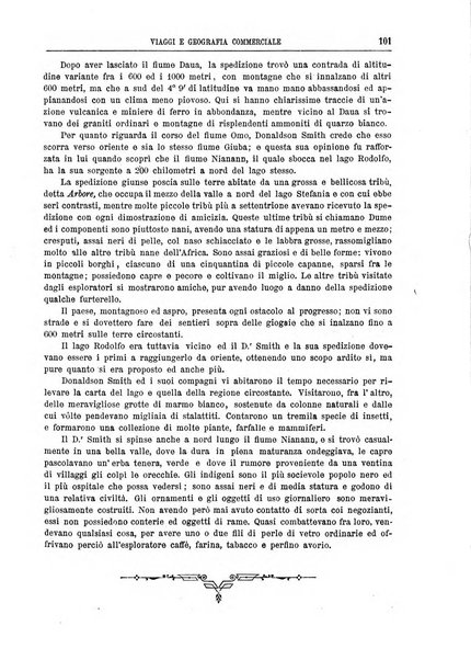 L'esplorazione commerciale e l'esploratore viaggi e geografia commerciale