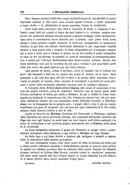 L'esplorazione commerciale e l'esploratore viaggi e geografia commerciale