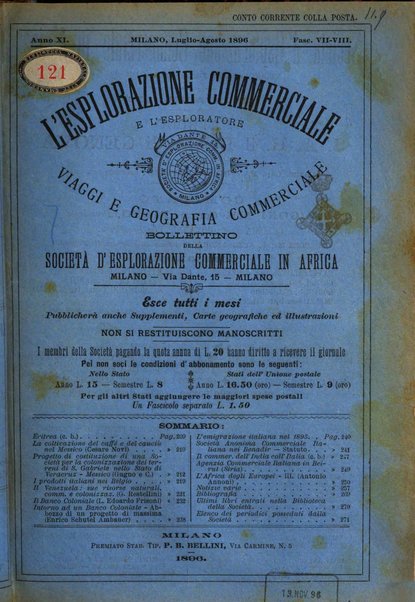 L'esplorazione commerciale e l'esploratore viaggi e geografia commerciale