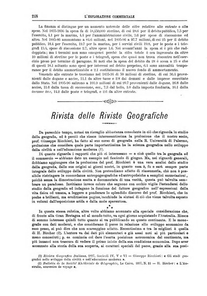 L'esplorazione commerciale e l'esploratore viaggi e geografia commerciale