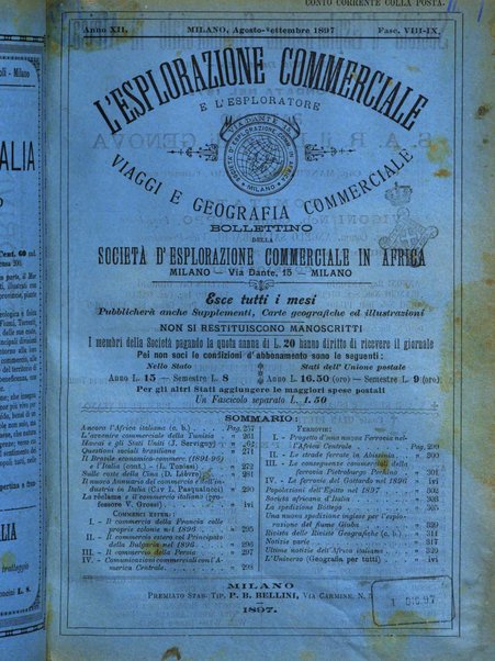 L'esplorazione commerciale e l'esploratore viaggi e geografia commerciale