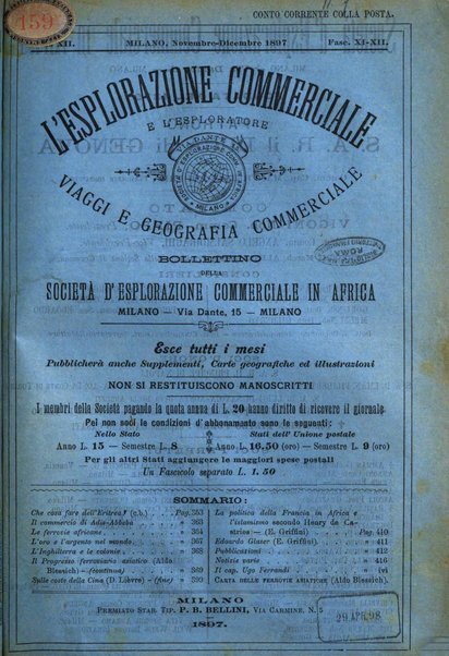 L'esplorazione commerciale e l'esploratore viaggi e geografia commerciale