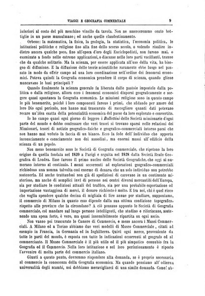 L'esplorazione commerciale e l'esploratore viaggi e geografia commerciale