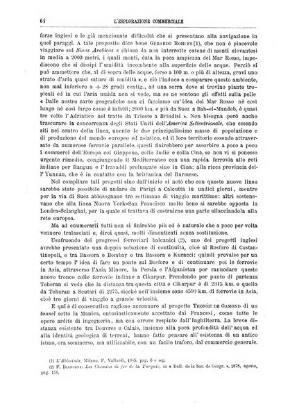 L'esplorazione commerciale e l'esploratore viaggi e geografia commerciale