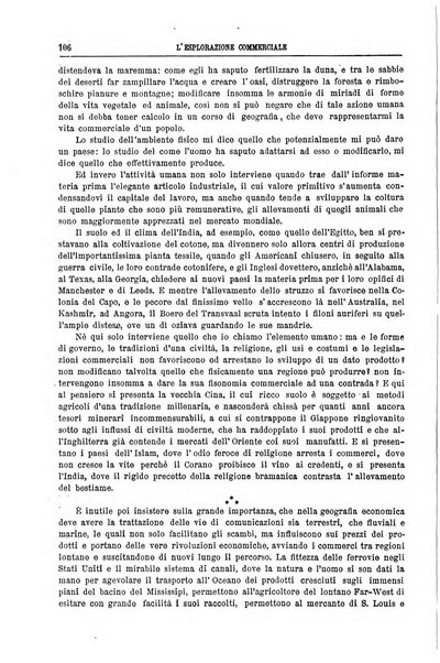 L'esplorazione commerciale e l'esploratore viaggi e geografia commerciale