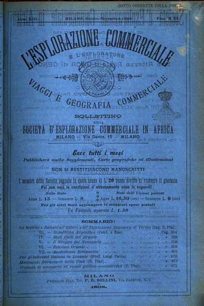 L'esplorazione commerciale e l'esploratore viaggi e geografia commerciale