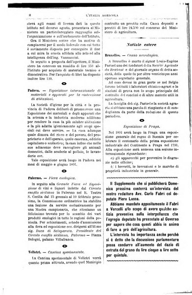 L' Italia agricola giornale di agricoltura