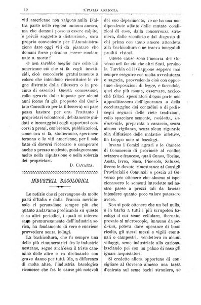 L' Italia agricola giornale di agricoltura