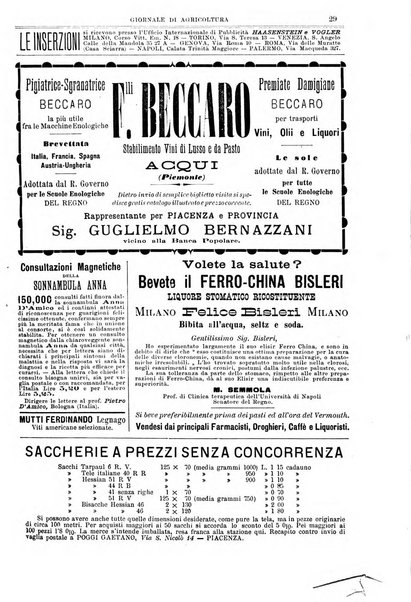 L' Italia agricola giornale di agricoltura