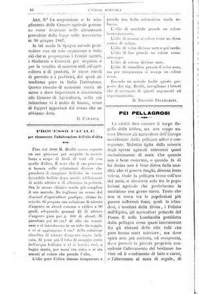 L' Italia agricola giornale di agricoltura