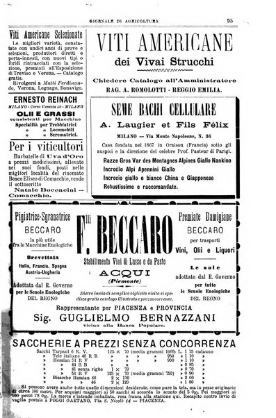 L' Italia agricola giornale di agricoltura