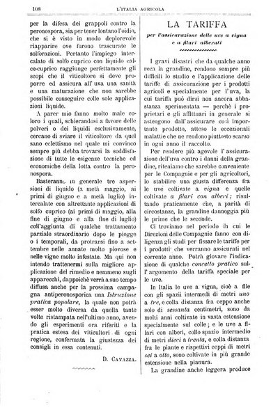 L' Italia agricola giornale di agricoltura