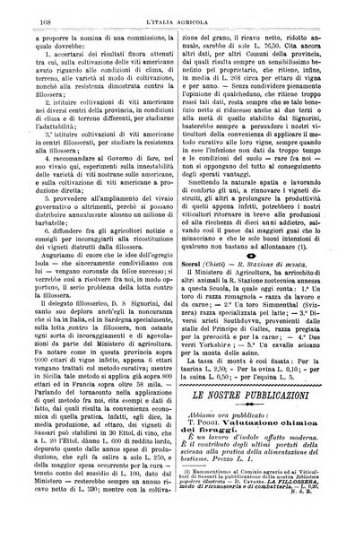 L' Italia agricola giornale di agricoltura