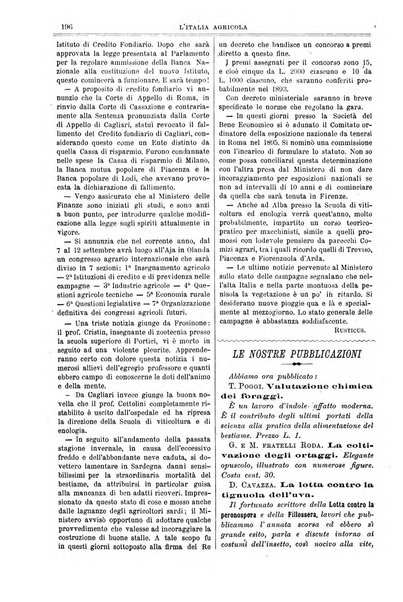 L' Italia agricola giornale di agricoltura