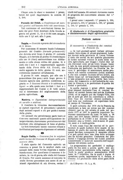 L' Italia agricola giornale di agricoltura