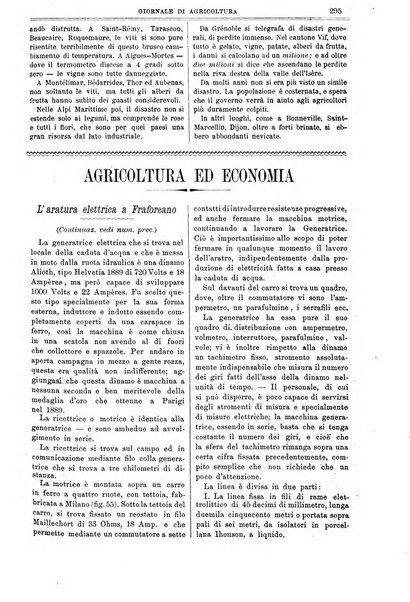 L' Italia agricola giornale di agricoltura