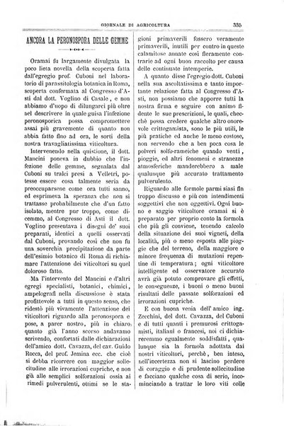 L' Italia agricola giornale di agricoltura