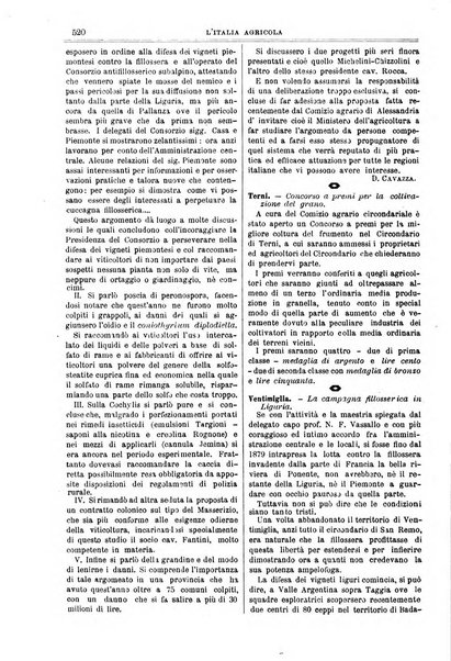 L' Italia agricola giornale di agricoltura