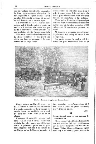 L' Italia agricola giornale di agricoltura