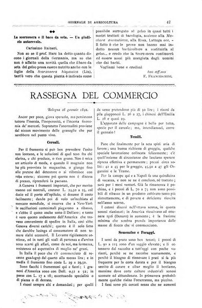 L' Italia agricola giornale di agricoltura