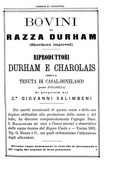 L' Italia agricola giornale di agricoltura