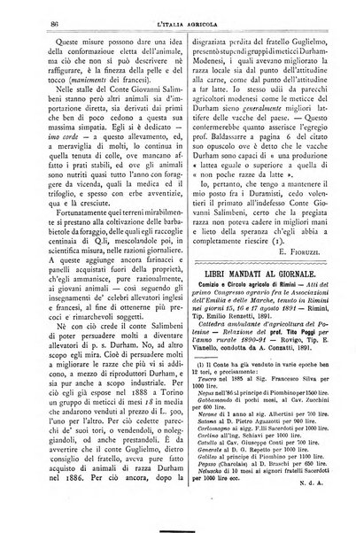 L' Italia agricola giornale di agricoltura